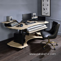 2021 New design studio desk wooden audio studio desk recording studio desk